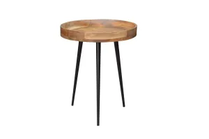 LuxD Designový odkládací stolek Desmond 45 cm mango