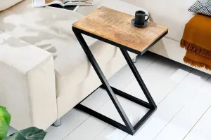 LuxD Designový odkládací stolek Marconi 30 cm mango
