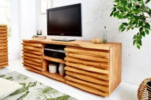 LuxD Designový TV stolek Lorenzo, 150 cm, akácie