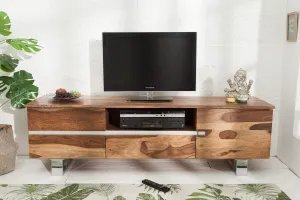LuxD Luxusní TV stolek Massive S 160 cm Sheesham - Skladem