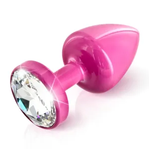 Luxusní anální kolík z hliníku se Swarovski krystalem #6176618