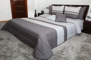 Luxusní přehozy na postel v šedých barvách #2129417