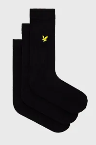 Ponožky Lyle & Scott (3-pack) černá barva