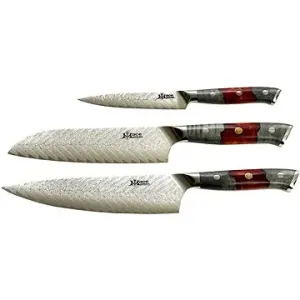 MaceMaker Red Snapper SanMai Kuchyňské nože 3 ks