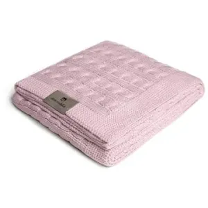 Maceshka bavlněná pletená copánek, Pink