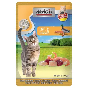 MAC's Cat 12 x 100 g - Kachní s krevetami