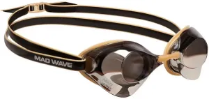Plavecké brýle mad wave turbo racer ii mirror béžová