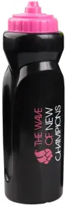 Lahev na pití mad wave water bottle černá/růžová