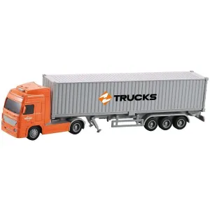 MADE - Kamion s kontejnerem, na setrvačník, 8 x 33 x 5 cm