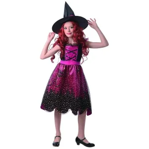 MADE - Karnevalový kostým - čarodějnice, 110 - 120 cm