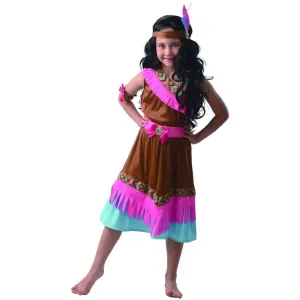MADE - Kostým na karneval - indiánka, 110 - 120 cm