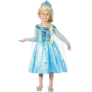 MaDe Šaty na karneval - Ledová princezna, 92 - 104 cm