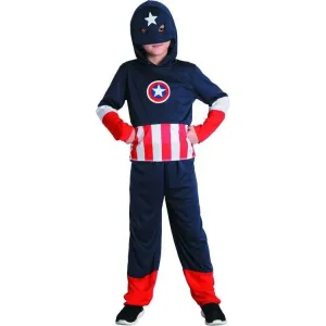 MaDe Šaty na karneval - Captain Amerika 134 - 140