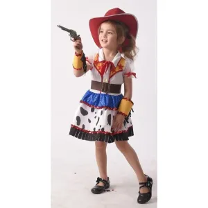 MADE - Karnevalový kostým - kovbojská dívka, 92 - 104 cm