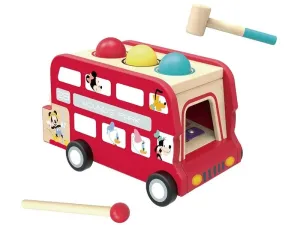 MADE - Mickey autobus zatloukačka s xylofonem, 31 x 17 x 17,5 cm
