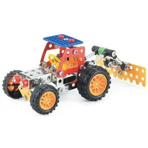 MADE - Malý mechanik - traktor s příslušenstvím, 161 ks