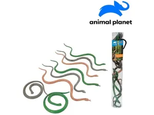 MADE - Zvířátka v tubě - hadi, 6 - 12 cm, mobilní aplikace pro zobrazení zvířátek, 8 ks