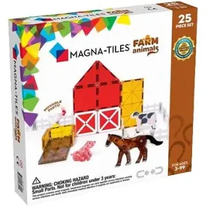 Valtech MagnaTiles 25 - Zvířátka na farmě