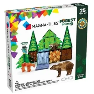 Magna-Tiles 25 - Zvířátka v lese