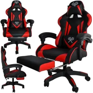 Dunmoon Herní židle - černá a červená MALATEC