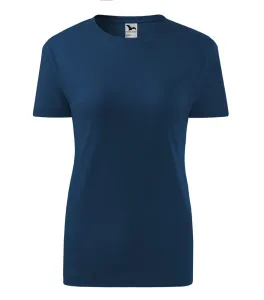 MALFINI Dámské tričko Classic New - Půlnoční modrá | S
