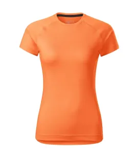 MALFINI Dámské tričko Destiny - Neonově mandarinková | L
