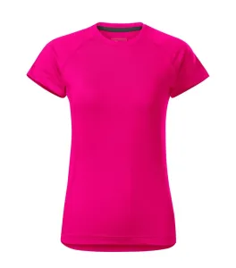 MALFINI Dámské tričko Destiny - Neonově růžová | XL