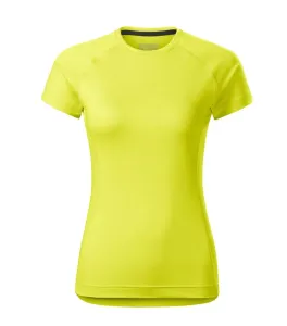 MALFINI Dámské tričko Destiny - Neonově žlutá | XL