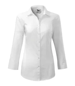 MALFINI Dámská košile s tříčtvrtečním rukávem Style - Bílá | L