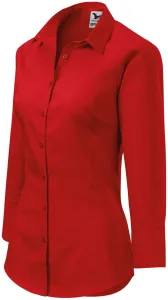 MALFINI Dámská košile s tříčtvrtečním rukávem Style - Červená | M