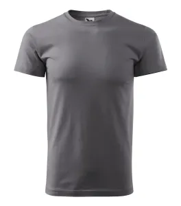 MALFINI Pánské tričko Basic - Ocelově šedá | XS
