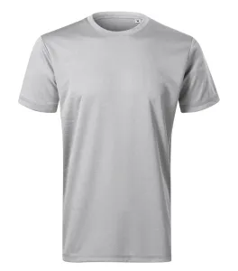 MALFINI Pánské tričko Chance - Stříbrný melír | XXXL