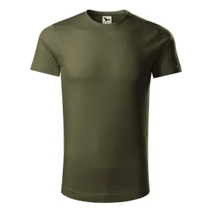 MALFINI Pánské tričko Origin - Military | L