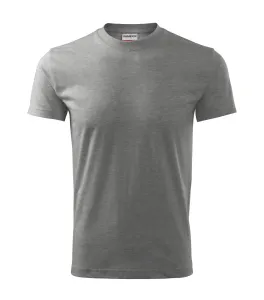 MALFINI Tričko Base - Tmavě šedý melír | L