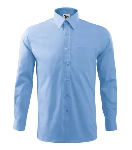 MALFINI Pánská košile Style Long Sleeve - Nebesky modrá | L