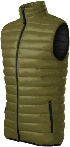 MALFINI Pánská prošívaná vesta Everest - Avocado green | XXXL