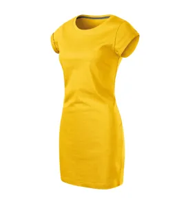 Malfini Freedom šaty dámské žlutá #5800847