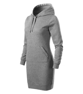 Malfini Snap šaty dámské tmavě šedý melír #4996297