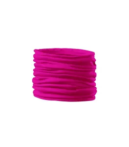 MALFINI Multifunkční šátek Twister - Neonově růžová | uni