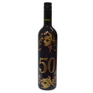 Víno červené - K 50. narozeninám 0,75L #2793327