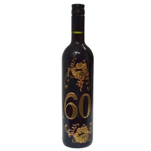 Víno červené - K 60. narozeninám 0,75L #2792236