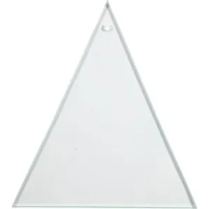 Trojúhelníkové sklo na dotvoření (Závěsná dekorace)