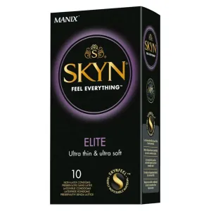 Manix SKYN Elite – ultra tenké bezlatexové kondómy (10ks)