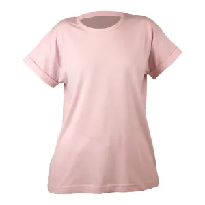 Mantis Volné dámské tričko s krátkým rukávem - Jemně růžová | S