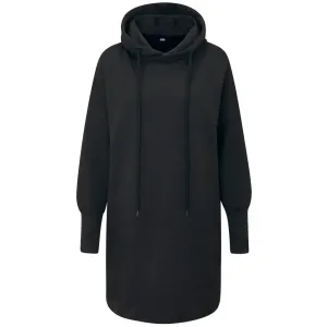 Mantis Mikinové šaty s kapucí - Černá | L #3798555