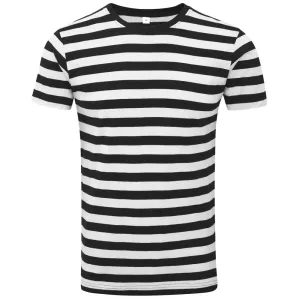 Mantis Pánské pruhované tričko - Černá / bílá | XL #3804513