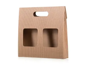 Dárková krabice na kávu s okýnky #5356925