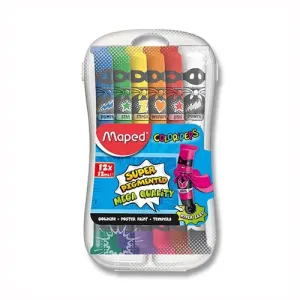 MAPED - 
Temperové barvy MAPED Paint, 12x12 ml + plast. box