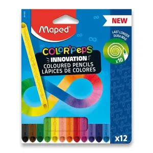 MAPED - Pastelky bezdřevé - COLOR`PEPS INFINITY 12 ks #4903967
