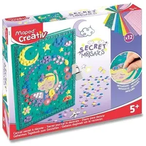 MAPED Secret Mosaics - Secret Diary kreativní sada